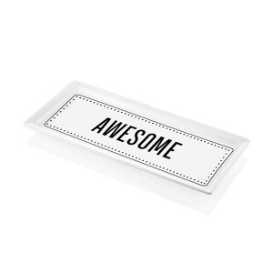 Dikdörtgen Servis Awesome 35x16 cm - TepeHome (1)