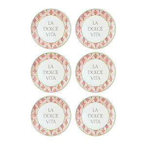 Dolce Vita Pasta Tabağı 6lı Set 19 cm DV - TepeHome