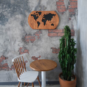 Earth Solid Wood Ahşap Tablo - 2