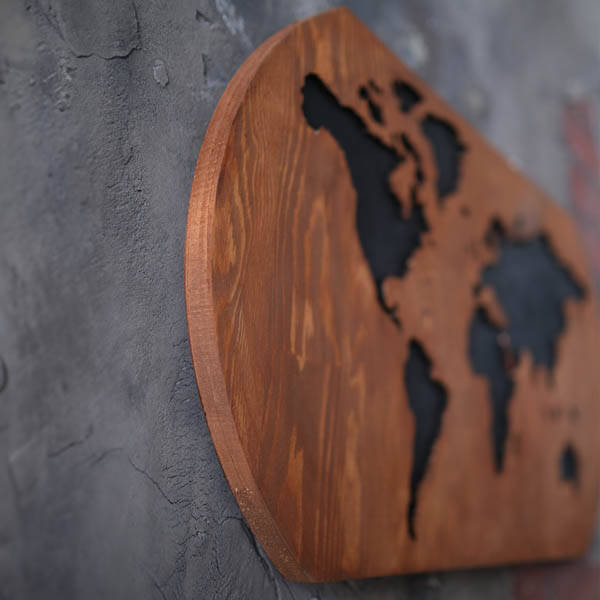 Earth Solid Wood Ahşap Tablo - 5