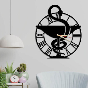 Eczacı Metal Duvar Saati - TepeHome (1)