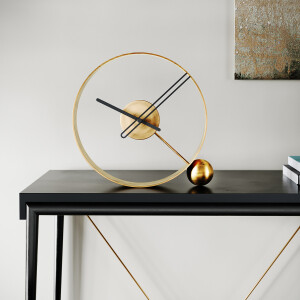 Endless Eskitme Gold Masa Saati - TepeHome (1)