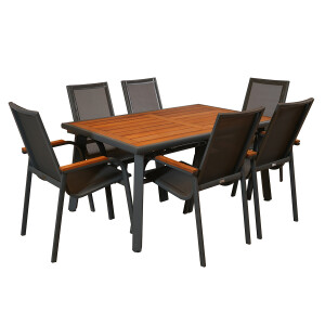 ER007 Bahçe 6K Masa Sandalye Takımı - TepeHome