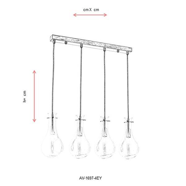 Ap-65245-1E Eskitme Aplik 20X27 - 2