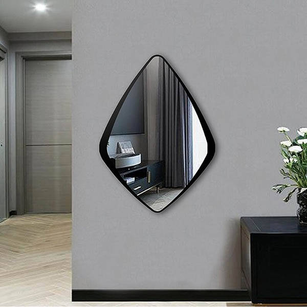 Estetik Ahşap Ayna Ev Dekorasyonu-2 - 2