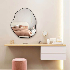 Estetik Ahşap Banyo Aynası-2 - 5
