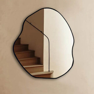 Estetik Ahşap Banyo Aynası 40x47 - TepeHome (1)