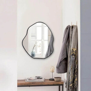 Estetik Ahşap Banyo Aynası 40x47 - 3