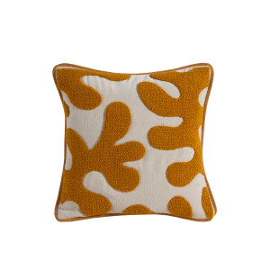 Fare Mustard Dekoratif Kırlent 43x43cm - TepeHome