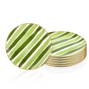 Fez Servis Tabağı 6lı Set - 26cm Yeşil - TepeHome (1)