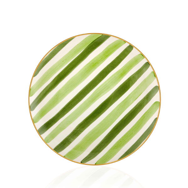 Fez Servis Tabağı 6lı Set - 26cm Yeşil - 3