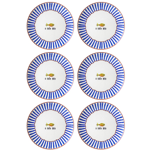 Fish Servis Tabağı 6lı Set 26 cm - TepeHome