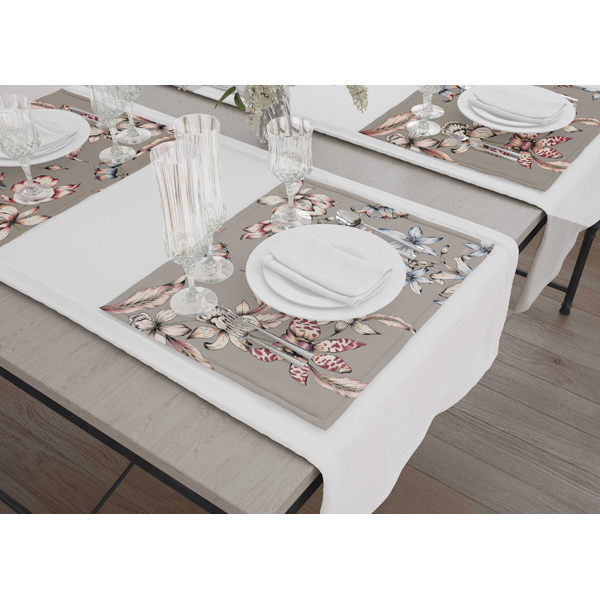 Flower- 3 Amerikan Servis 6 Lı Set - 50 - 2
