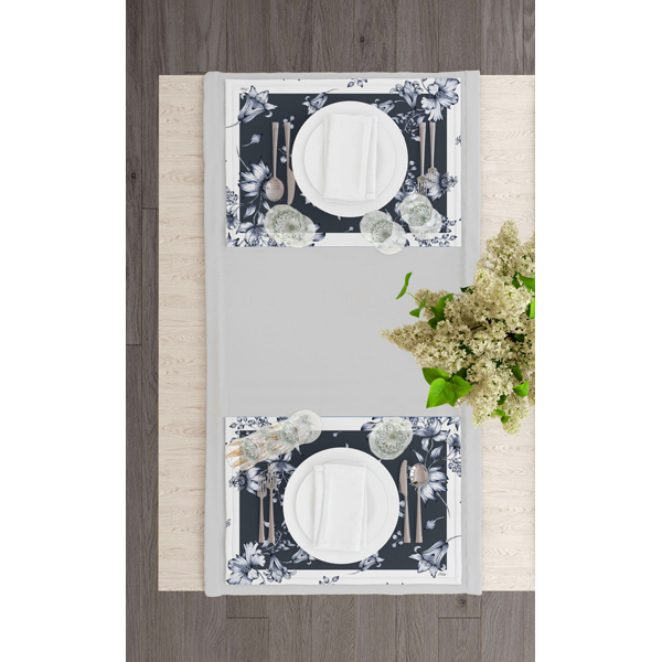 Flower- 5 Amerikan Servis 6 Lı Set - 50 - 3