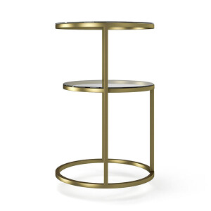 Forever Sehpa Orta Raflı Gold - 3