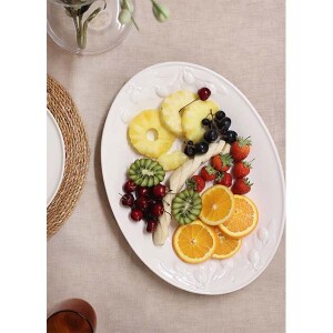 Grande Servis Tabağı Beyaz 40 cm - 3