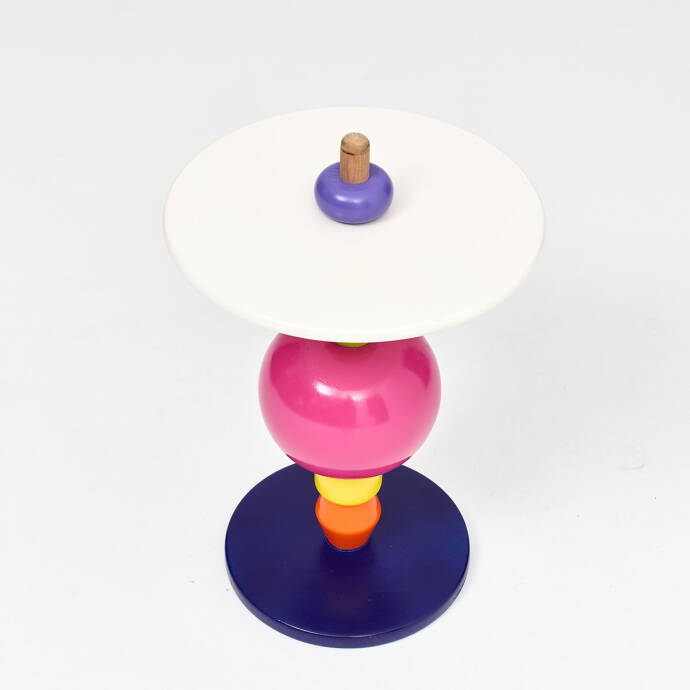 Hareketli Pembe Yan Sehpa - 8