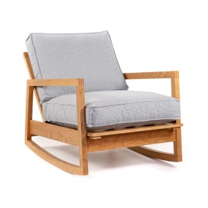 Hugger Sallanır Koltuk Naturel Gri Kazay - TepeHome (1)