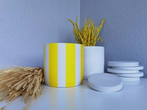 İkili Beton Saksı Seti - TepeHome (1)
