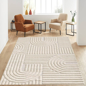 İskandinav Bej Makine Halısı80x150 - TepeHome
