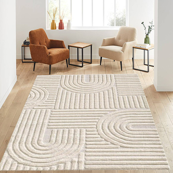 İskandinav Bej Makine Halısı80x150 - 1