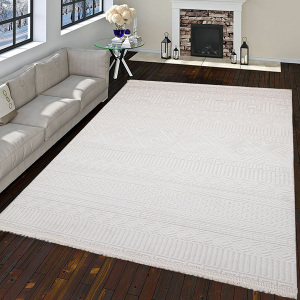 İskandinav Krem Makine Halısı80x150 - TepeHome (1)