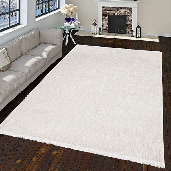 İskandinav Krem Makine Halısı80x300 - 3