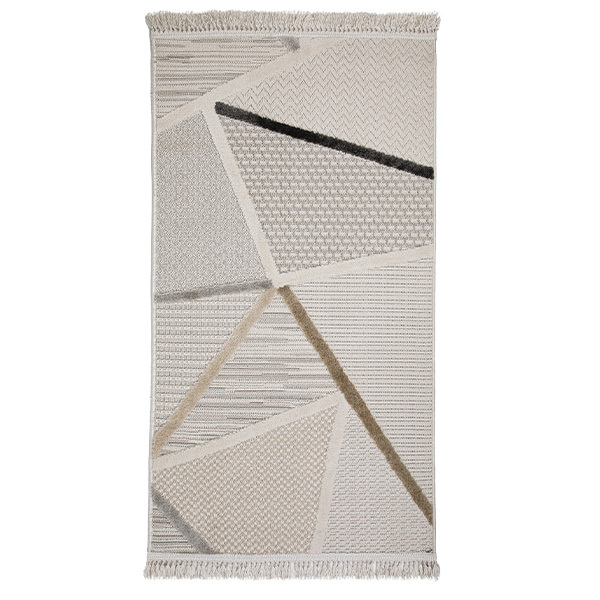İskandinav Krem Makine Halısı160x230 - 1