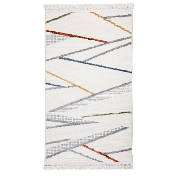 İskandinav Krem Makine Halısı80x300 - 1