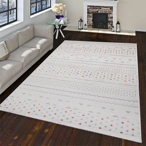 İskandinav Krem Makine Halısı80x150 - TepeHome (1)