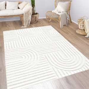 İskandinav Krem Makine Halısı160x230 - TepeHome