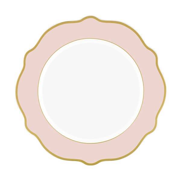 Jaswely Servis Tabağı 6 Prç Pembe 27 cm - 2
