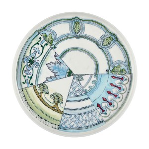 Kintsugi Servis Tabağı 24 Cm - 6 Lı Set - TepeHome (1)