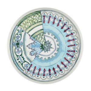 Kintsugi Servis Tabağı 24 Cm - 6 Lı Set - TepeHome (1)