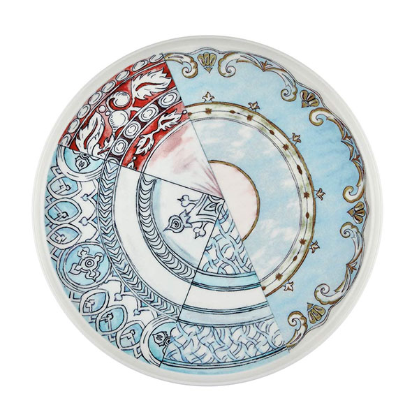 Kintsugi Servis Tabağı 28 Cm 6 Lı Set - 2