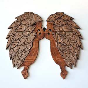 Kissing Hedgehogs Tablo - TepeHome