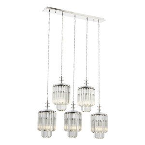 Av-4302-5Ky Krom Klasik Avize 80X10 - TepeHome