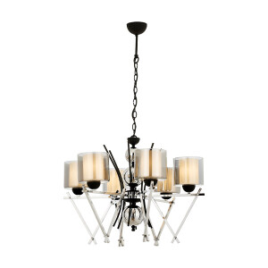 Av-4301-6K Krom Modern Avize - TepeHome