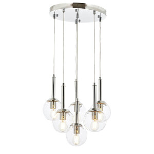 Av-1781-6Kt Krom Modern Avize - TepeHome