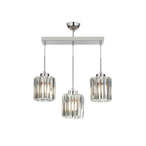 Av-65230-3Ky Krom Modern Avize 54X15 - TepeHome
