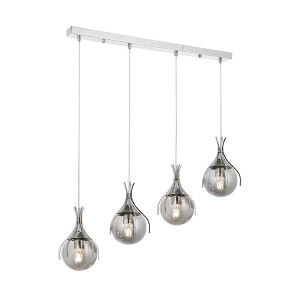 Av-1766-4Ky Krom Modern Avize 70X13 - TepeHome