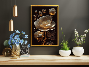 Çerçeveli Kabartmalı TabloÇÇİ-1163-85125 - TepeHome (1)