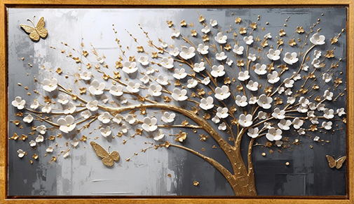 Çerçeveli Kabartmalı TabloÇAY-1253-75145 - 1
