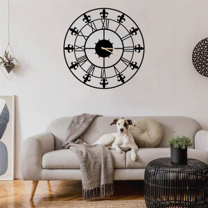 Latitude Metal Duvar Saati - TepeHome