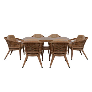 Lc034 6K Masa Sandalye Takımı - TepeHome (1)