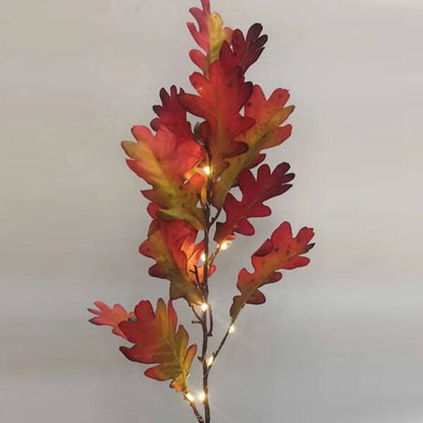 Led Işıklı Meşe Sonbahar Dalı - 1