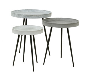 Leon Servis Sehpa Membran Metal - TepeHome