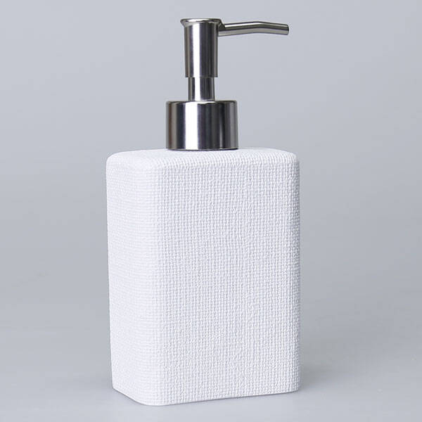 Linen Sıvı Sabunluk Beyaz - 1