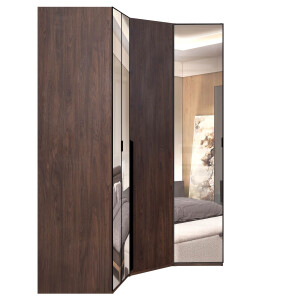 Loft 1Ad 90Lık 1Ad 45Lik Köşeli Gardırop - TepeHome (1)