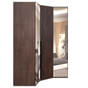 Loft 1Ad 90Lık Köşeli Gardırop - TepeHome (1)